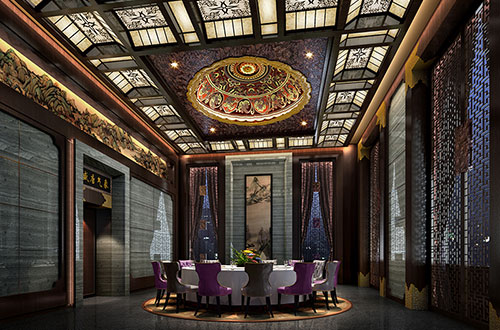 滁州低调奢华的新中式酒店设计效果图