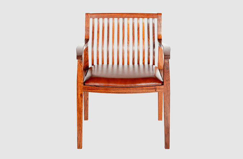 滁州中式实木大方椅家具效果图